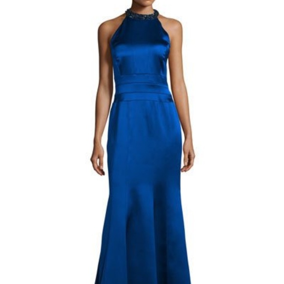 Kay Unger Dresses & Skirts - Kay Unger New York Embellished Halter-Neck Mermaid